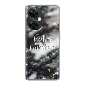 Новорічні, Святкові Чохли для OnePlus Nord CE 3 Lite - 2024 год (Hello winter)
