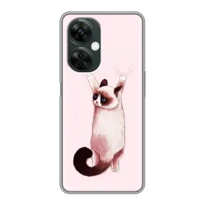 Чохол на OnePlus Норд СЕ 3 Лайт з Котиками (VPrint) (Котик падає)