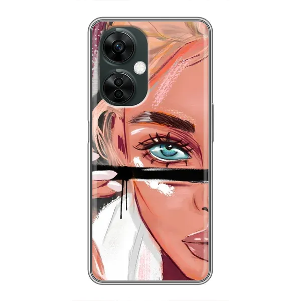 Чехол с принтом «Макияж» для OnePlus Nord CE 3 Lite