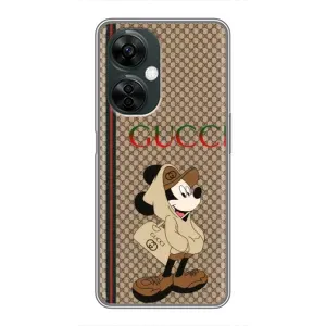 Чохли  GUCCI для OnePlus Норд СЕ 3 Лайт (AlphaPrint) (Mickey GUCCI)