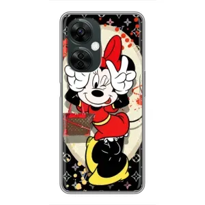 Чохол Disney Mouse OnePlus Nord CE 3 Lite (PREMIUMPrint) (Мінні peace)