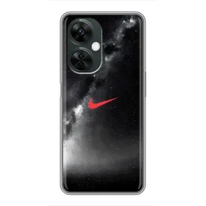 Чохол для OnePlus Nord CE 3 Lite - з принтом Найк (AlphaPrint) (Найк червоний)