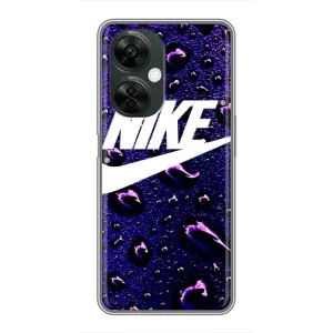 Чохол для OnePlus Nord CE 3 Lite - з принтом Найк (AlphaPrint) (Найк принт)