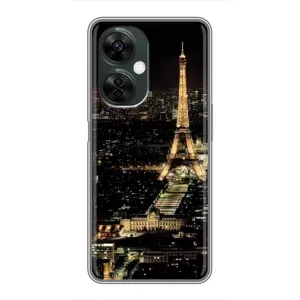 Чехол Эйфелева Башня для OnePlus Nord CE 3 Lite - (AlphaPrint) (Ночной Париж)