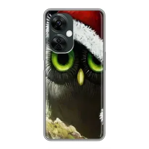 Новорічні Чохли для OnePlus Норд СЕ 3 Лайт (VPrint) (Новорічна Сова)
