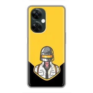 Чеjхол PUBG для OnePlus Норд СЕ 3 Лайт (AlphaPrint) (Пабг в шоломі)