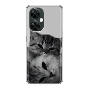 Чохол з малюнком кіт на OnePlus Nord CE 3 Lite (Пара котів)