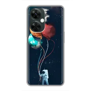 Космічні Чохли для OnePlus Норд СЕ 3 Лайт (VPrint) (Планети кульки)