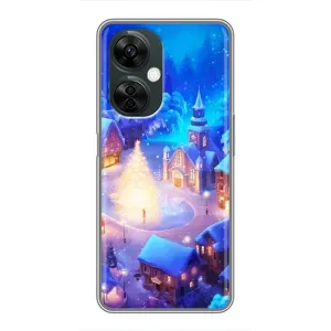 Різдвяні Чохли для OnePlus Nord CE 3 Lite (VPrint) (Різдвяне місто)