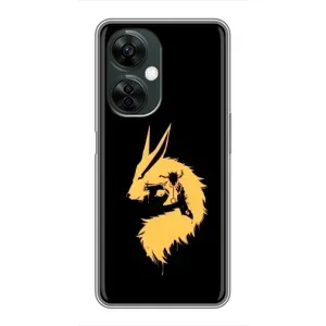 Naruto Anime Чохли для OnePlus Норд СЕ 3 Лайт (AlphaPrint) (силует Курама Наруто)