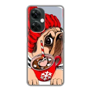 Чохли з собаками для OnePlus Nord CE 3 Lite (VPrint) (Песик в шапці)