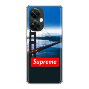 Чеохол для OnePlus Nord CE 3 Lite з картинкою Supreme (AlphaPrint) (Стиль Supreme)