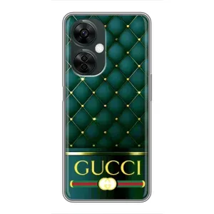 Чохли  GUCCI для OnePlus Норд СЕ 3 Лайт (AlphaPrint) (Текстура Гуччі)