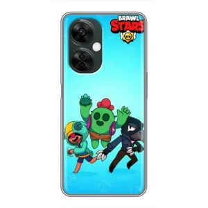 Чехлы Brawl Stars для OnePlus Nord CE 3 Lite (AlphaPrint) (Трио героев)