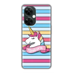 Чохол для OnePlus Норд СЕ 3 Лайт - (Єдинорожки - Новинки) (AlphaPrint) (Unicorn)