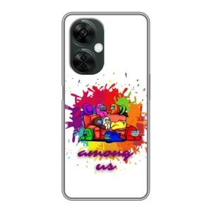 Чехол Амонг Ас для OnePlus Nord CE 3 Lite (AlphaPrint) (Яркий АмонгАс)