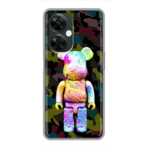 Чохли для OnePlus Nord CE 3 Lite - Bearbrick Louis Vuitton (PREMIUMPrint) (Яскравий Bearbrick)