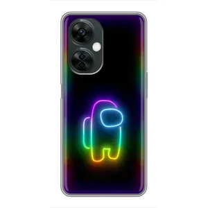 Чехол Амонг Ас для OnePlus Nord CE 3 Lite (AlphaPrint) (Яркий скин)