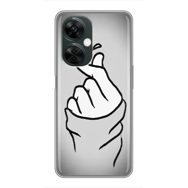 Чохол з принтом «Значок Love» для OnePlus Nord CE 3 Lite