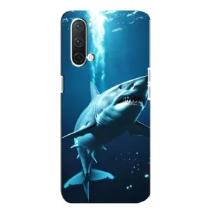 Чохол з картинкою 'Хижаки' для OnePlus Nord CE 5G (Акула під водою)
