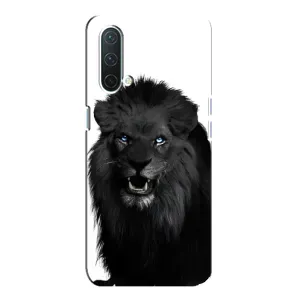 Чохли з картинкою животних OnePlus Nord CE 5G (Чорний ЛЕВ)