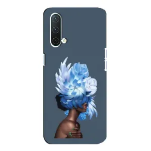 Чехлы (ART) Цветы на OnePlus Nord CE 5G (VPrint) (Квіти на голові)