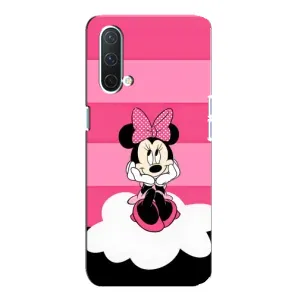 Міккі Маус чохол для OnePlus Nord CE 5G (AlphaPrint - Мультяшні) (Дівчинка Maus)