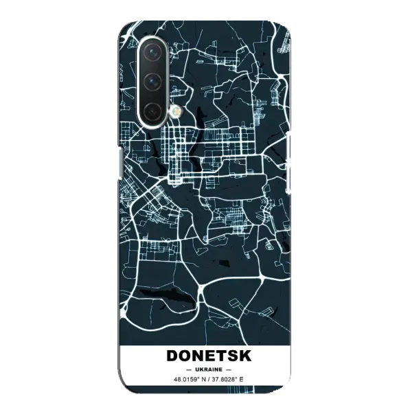 Чохол з принтом «Донецьк» для OnePlus Nord CE 5G