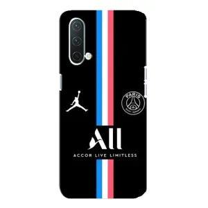 Чохли PSG для OnePlus Nord CE 5G (AlphaPrint) (футболка ПСЖ)