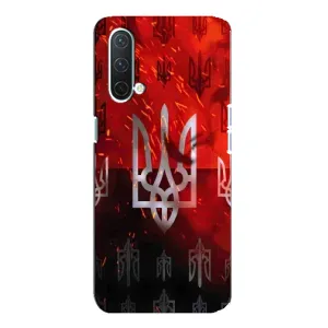 Украинские Чехлы для OnePlus Nord CE 5G с картинкой УПА (AlphaPrint) (ГЕРБ УПА)
