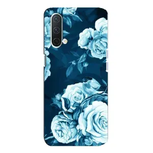 Чехлы (ART) Цветы на OnePlus Nord CE 5G (VPrint) (Блактині бутони)
