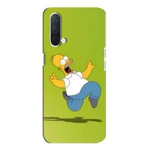 Чjхол з Сімпсонами для OnePlus Nord CE 5G (VPrint) (Гомер Сімпсон)