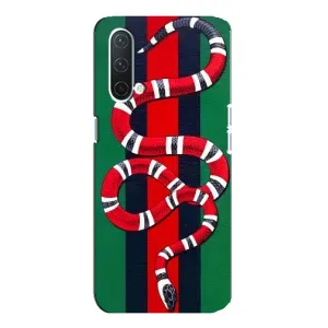 Чохли  GUCCI для OnePlus Норд CE 5G (AlphaPrint) (Gucci змія)