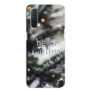 Новорічні, Святкові Чохли для OnePlus Nord CE 5G - 2024 год (Hello winter)