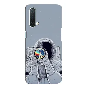 Чохол NASA для OnePlus Nord CE 5G (AlphaPrint) (Космонавт фото)