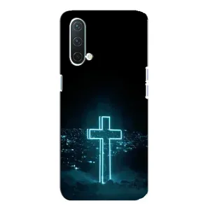 Християнські Чохли для OnePlus Nord CE 5G (AlphaPrint) (Хрест і місто)