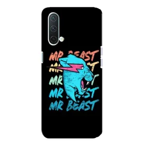 Чохли Містер Біст для OnePlus Норд CE 5G (logo Mr beast)