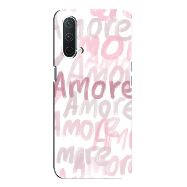 Чохол з принтом «Аморе любов» для OnePlus Nord CE 5G Чохол з принтом «Аморе любов» для OnePlus Nord CE 5G