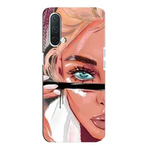 Чохол з друком для OnePlus Nord CE 5G - (Мода) (AlphaPrint) (Макіяж)