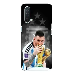 Чохли для OnePlus Nord CE 5G (Leo чемпіон) (AlphaPrint) (Мессі Чемпіон)