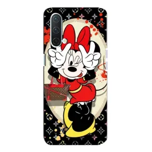 Чохол Disney Mouse OnePlus Nord CE 5G (PREMIUMPrint) (Мінні peace)
