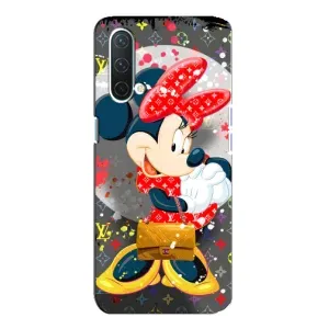 Чохол Disney Mouse OnePlus Nord CE 5G (PREMIUMPrint) (Minni з бантіком)