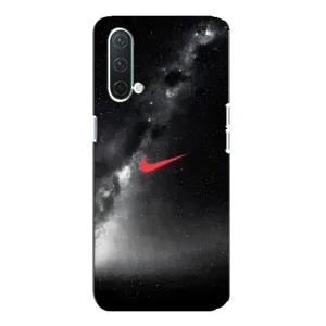 Чохол для OnePlus Nord CE 5G - з принтом Найк (AlphaPrint) (Найк червоний)