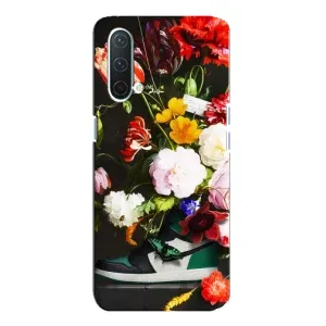 Бренднові Чохли для OnePlus Nord CE 5G - (PREMIUMPrint) (Nike цветы)