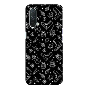 Новорічні, Святкові Чохли для OnePlus Nord CE 5G - 2024 год (Новорічний фон)
