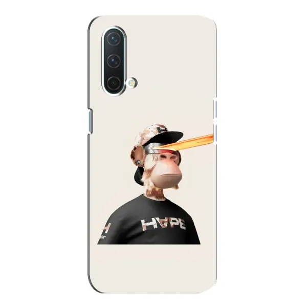Чехол с принтом «обезьяна NFT в очках» для OnePlus Nord CE 5G Чехол с принтом «обезьяна NFT в очках» для OnePlus Nord CE 5G