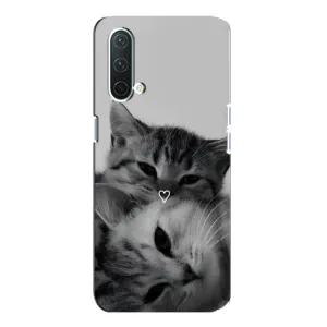Чохол з малюнком кіт на OnePlus Nord CE 5G (Пара котів)
