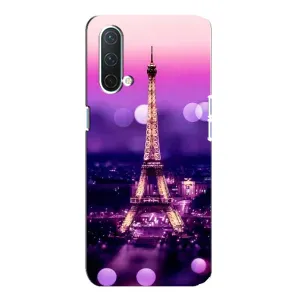 Чохол Ейфелева Вежа OnePlus Nord CE 5G - (AlphaPrint) (Париж Башня)