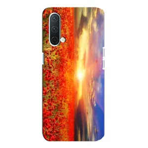 Чохол з картинкою (Стильні) OnePlus Норд CE 5G - (AlphaPrint) (Поле тюльпанів)