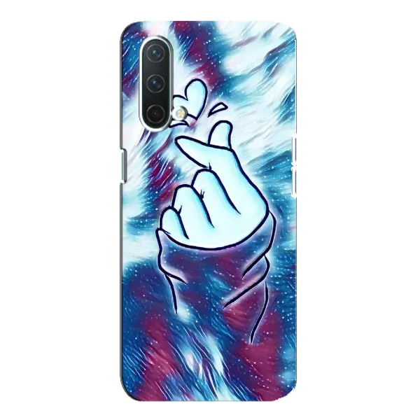 Чехол с принтом «Радужное сердце» для OnePlus Nord CE 5G Чехол с принтом «Радужное сердце» для OnePlus Nord CE 5G
